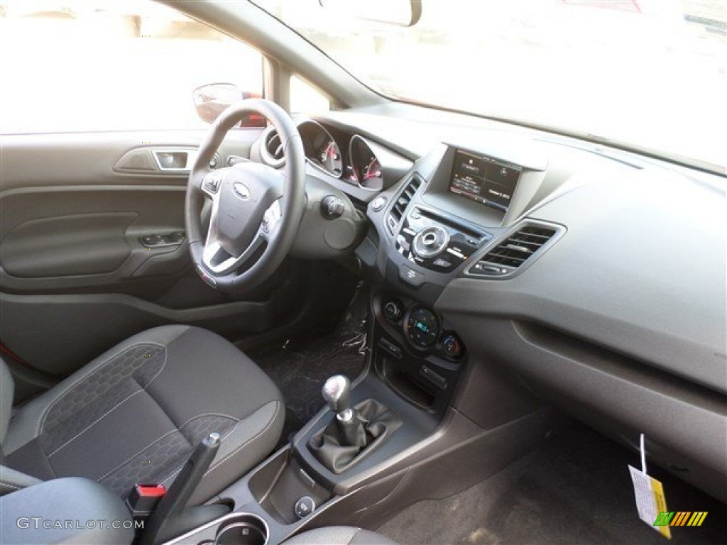 2014 Ford Fiesta ST Hatchback ST Charcoal Black Dashboard Photo #86528616