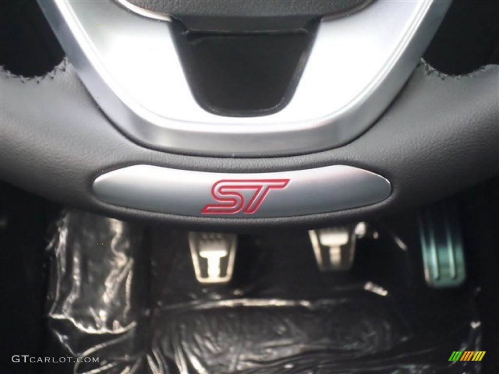2014 Fiesta ST Hatchback - Molten Orange / ST Charcoal Black photo #20