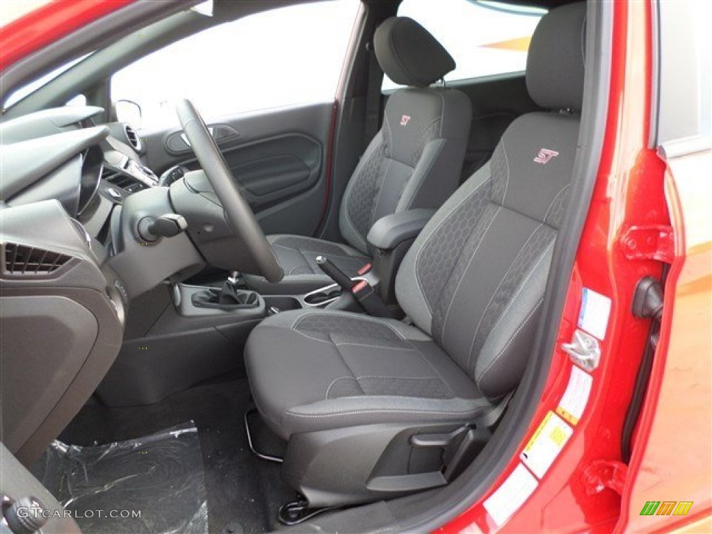 2014 Ford Fiesta ST Hatchback Front Seat Photo #86528859