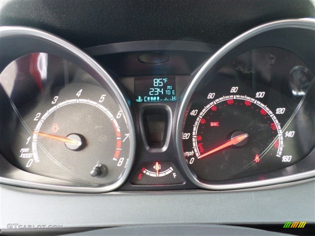 2014 Ford Fiesta ST Hatchback Gauges Photo #86528883