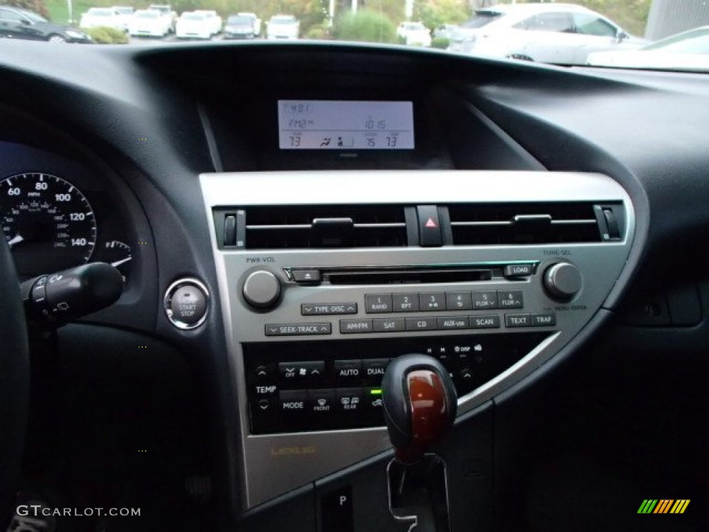 2010 RX 350 AWD - Truffle Brown Mica / Black/Brown Walnut photo #15