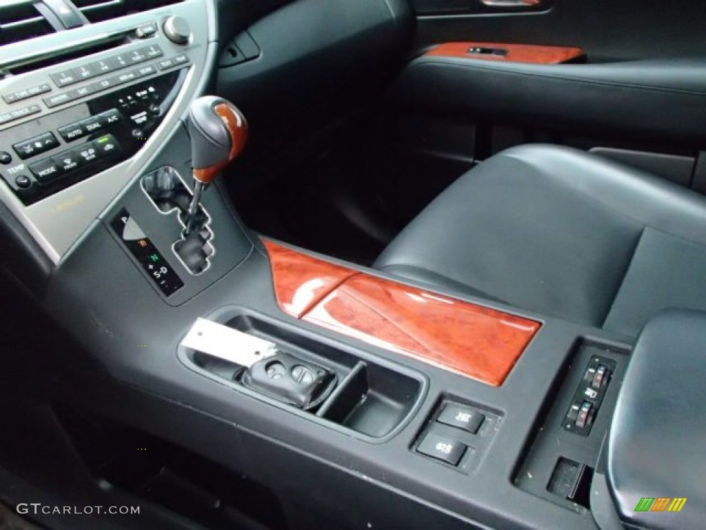 2010 RX 350 AWD - Truffle Brown Mica / Black/Brown Walnut photo #17
