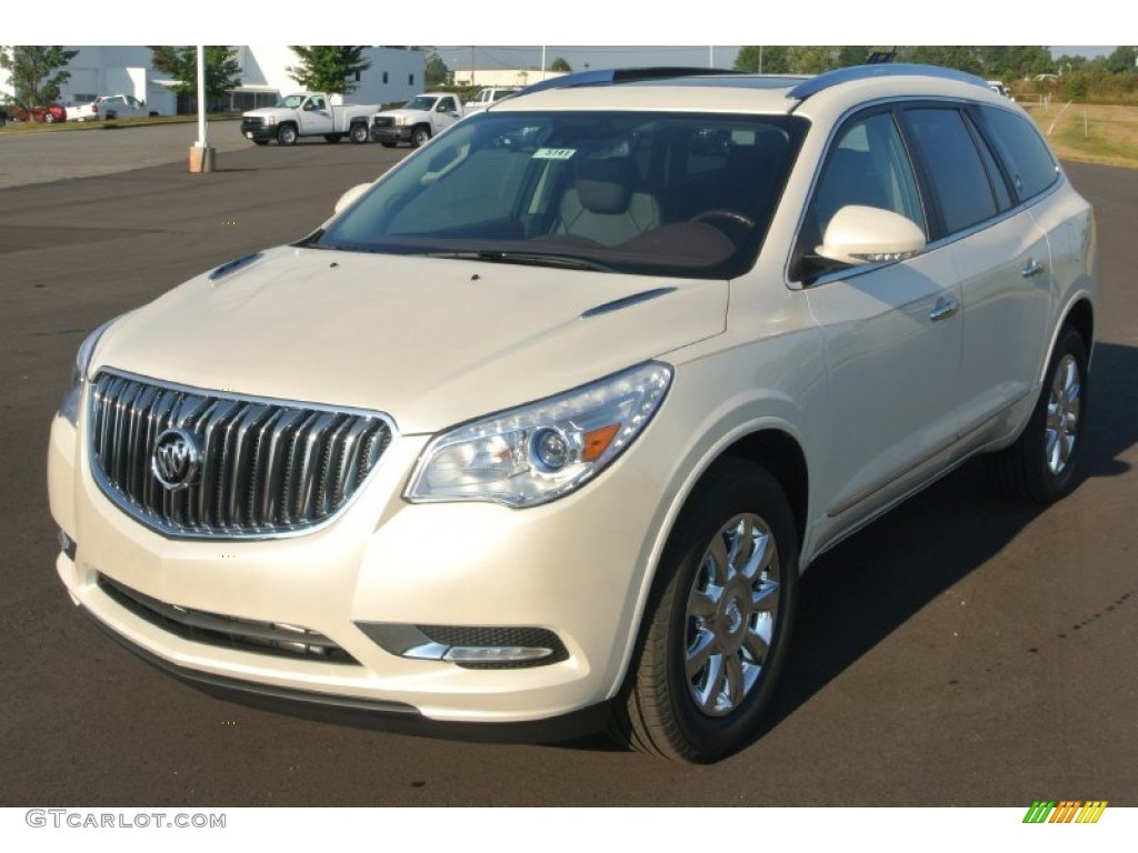 White Diamond Tricoat 2014 Buick Enclave Premium Exterior Photo #86529615