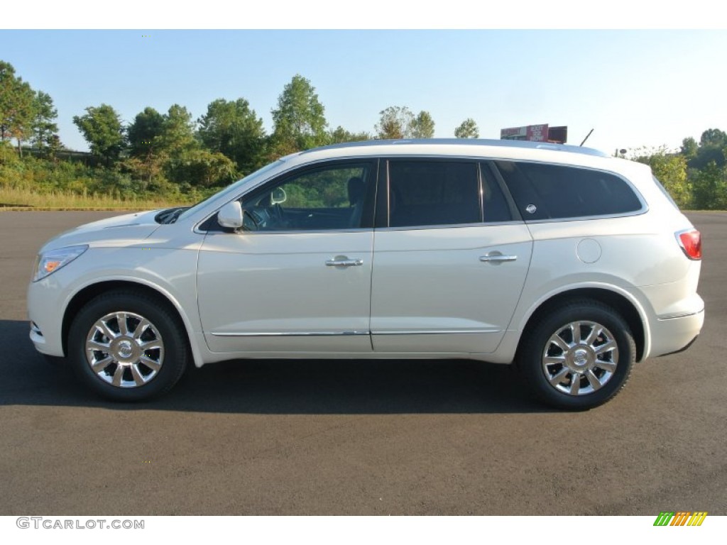 White Diamond Tricoat 2014 Buick Enclave Premium Exterior Photo #86529624