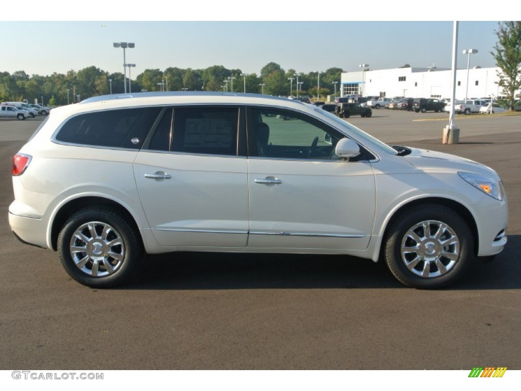 White Diamond Tricoat 2014 Buick Enclave Premium Exterior Photo #86529657