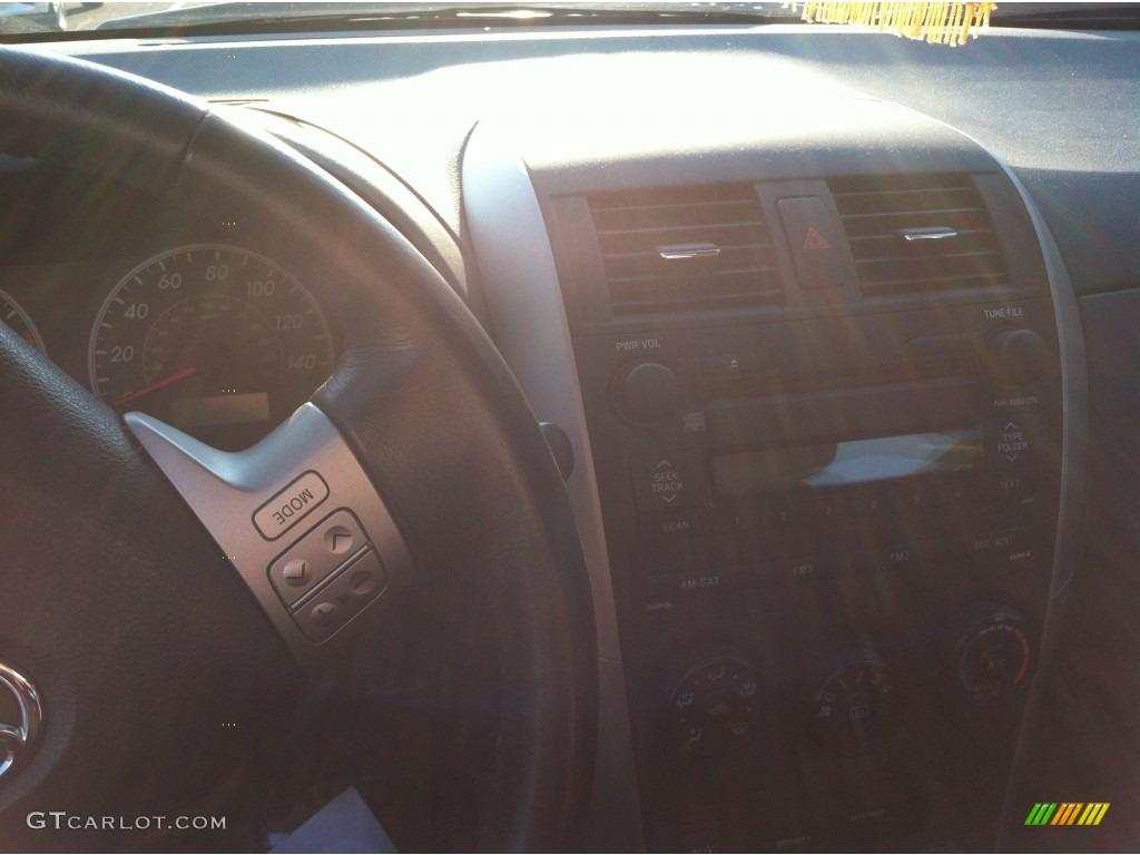 2009 Corolla S - Magnetic Gray Metallic / Dark Charcoal photo #8