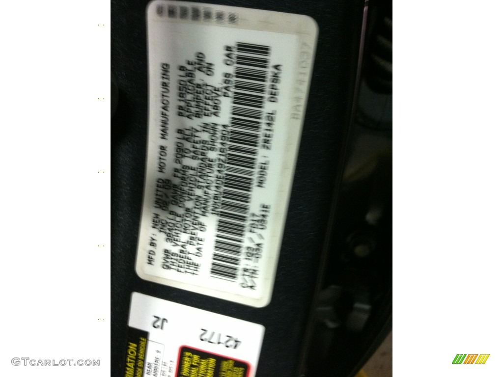 2009 Corolla S - Magnetic Gray Metallic / Dark Charcoal photo #9