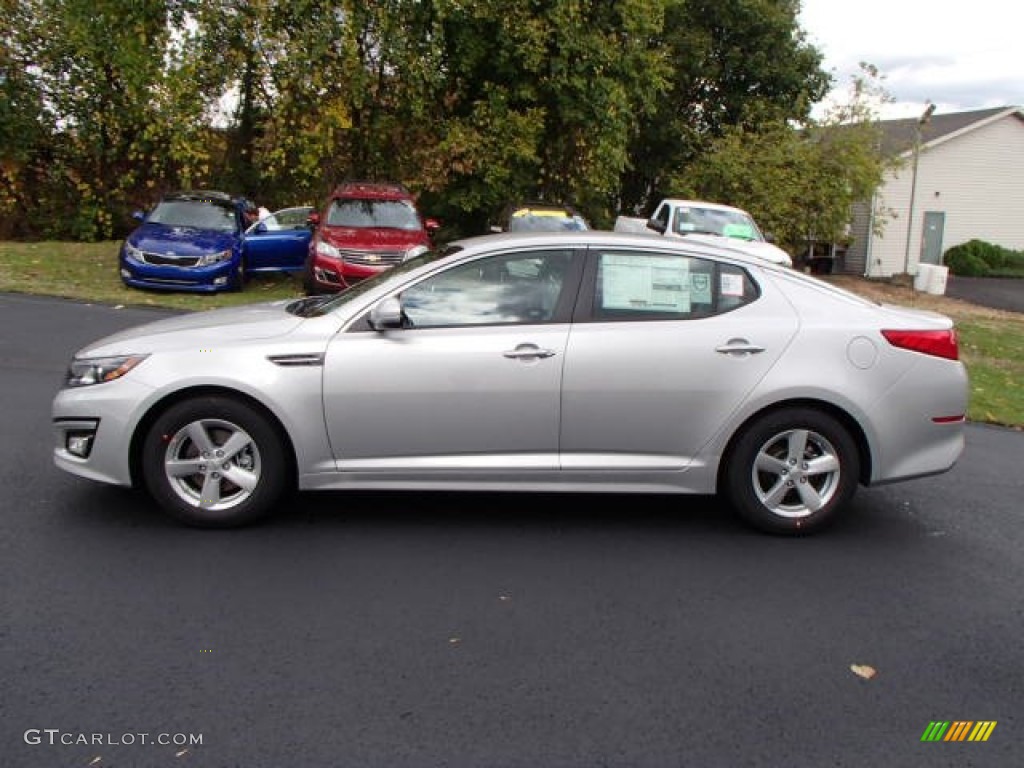 Bright Silver 2014 Kia Optima LX Exterior Photo #86531502