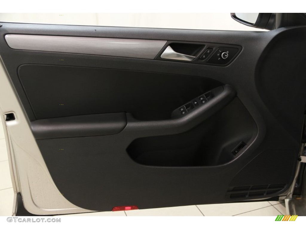 2013 Jetta TDI Sedan - Moonrock Silver Metallic / Titan Black photo #4