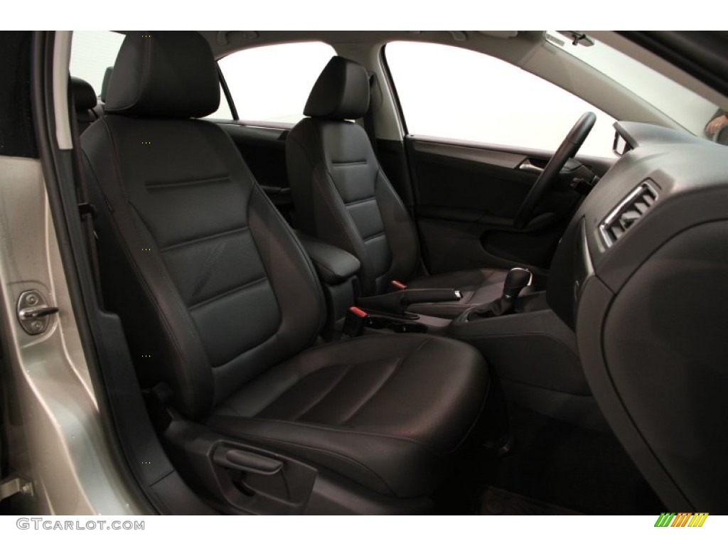 2013 Jetta TDI Sedan - Moonrock Silver Metallic / Titan Black photo #10