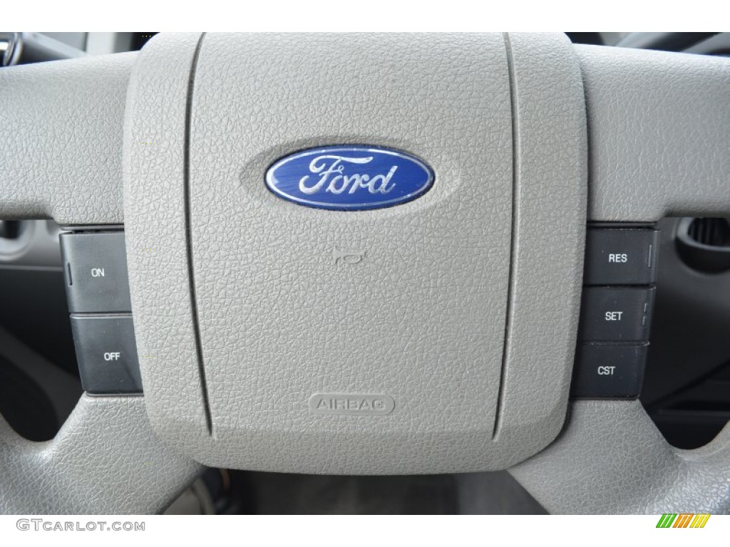 2005 F150 XLT SuperCab - Aspen Green Metallic / Medium Flint Grey photo #18