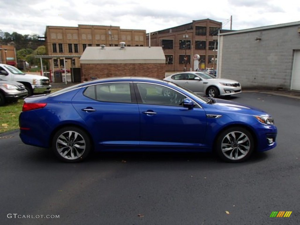 Corsa Blue 2014 Kia Optima SX Turbo Exterior Photo #86532306