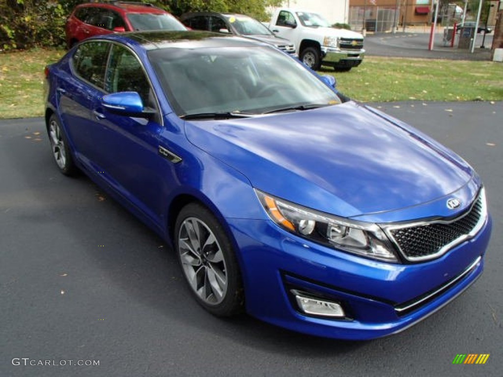 Corsa Blue 2014 Kia Optima SX Turbo Exterior Photo #86532330