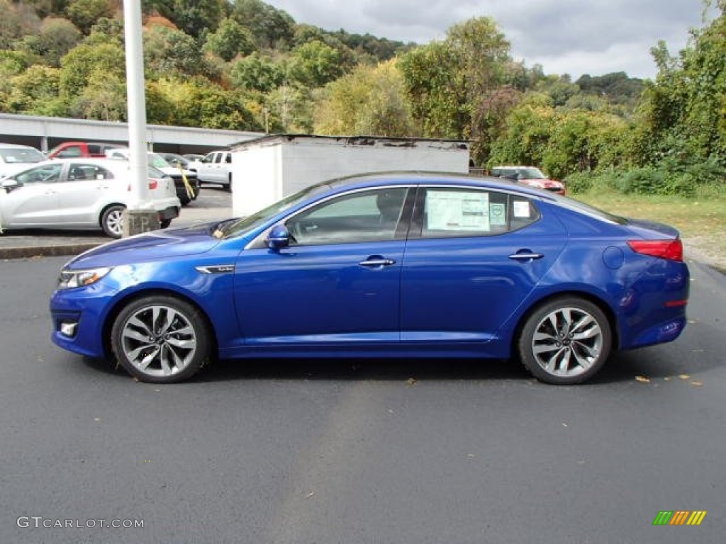 Corsa Blue 2014 Kia Optima SX Turbo Exterior Photo #86532396