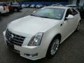 2012 White Diamond Tricoat Cadillac CTS 4 AWD Coupe  photo #1