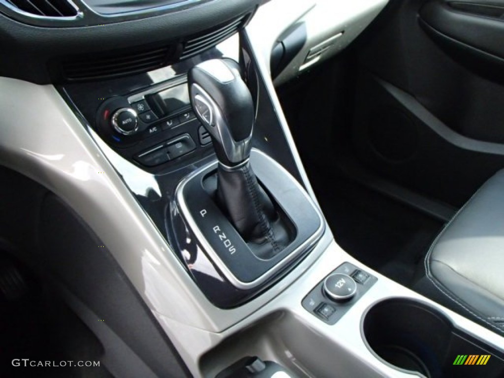 2013 Escape SEL 2.0L EcoBoost 4WD - White Platinum Metallic Tri-Coat / Charcoal Black photo #16