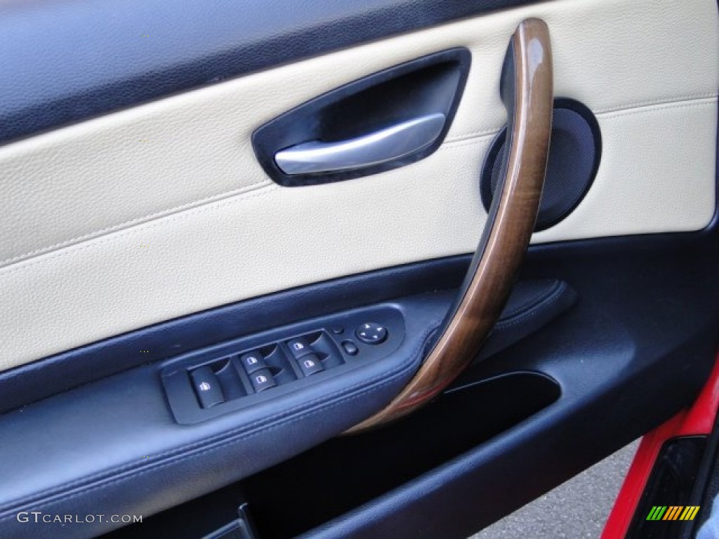 2008 1 Series 128i Convertible - Crimson Red / Savanna Beige photo #39