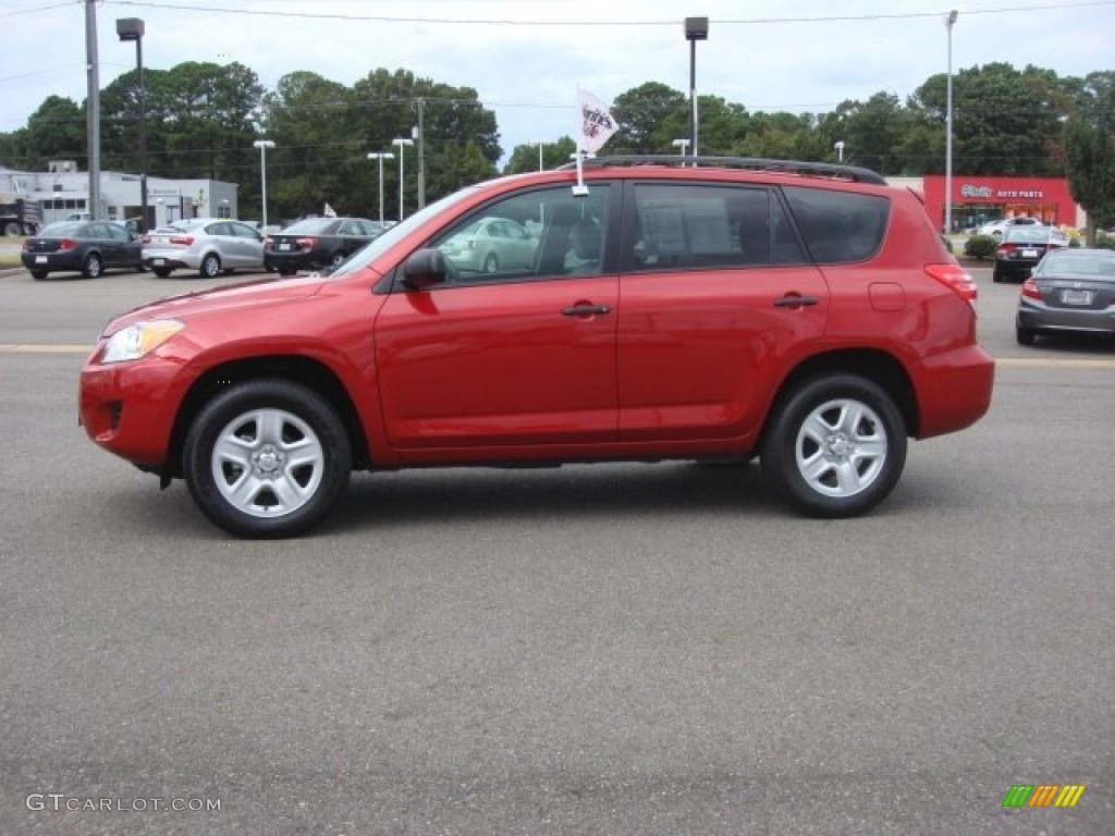 2011 RAV4 I4 - Barcelona Red Metallic / Ash photo #3