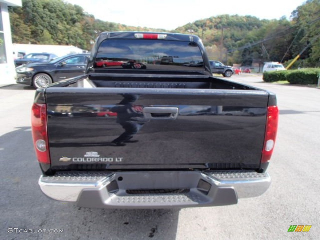 2008 Colorado LT Crew Cab 4x4 - Black / Ebony photo #7