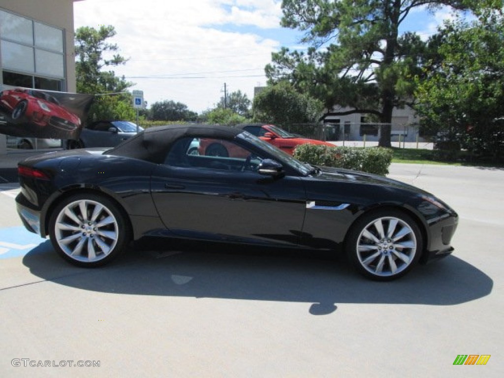 2014 F-TYPE S - Ultimate Black Metallic / Jet photo #8