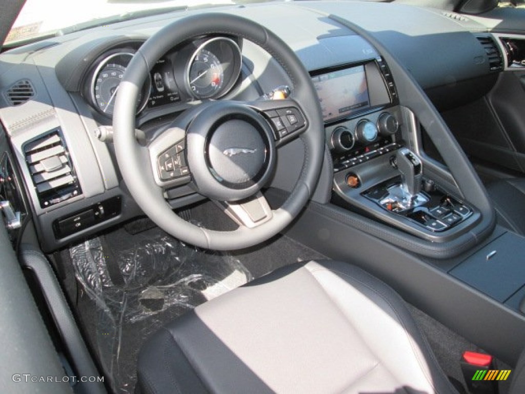 2014 F-TYPE S - Ultimate Black Metallic / Jet photo #11