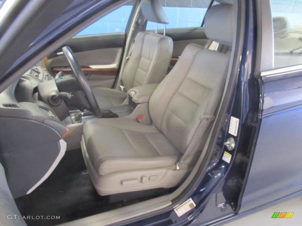 2011 Accord EX-L Sedan - Royal Blue Pearl / Gray photo #9
