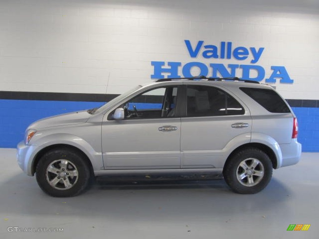 2007 Sorento EX 4WD - Silver / Gray photo #2