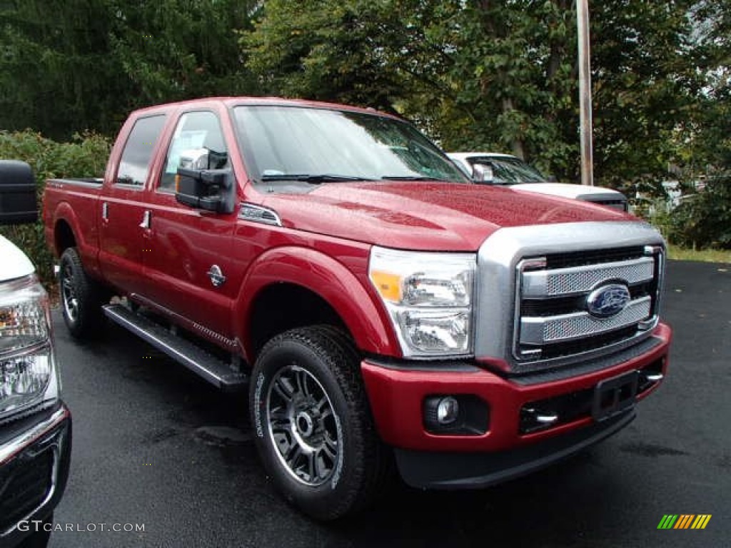 2014 Ford F350 Super Duty Platinum Crew Cab 4x4 Exterior Photos