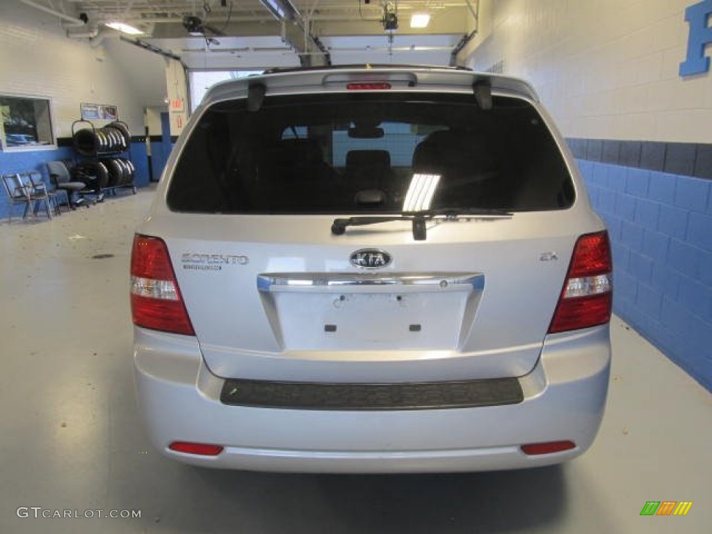 2007 Sorento EX 4WD - Silver / Gray photo #4