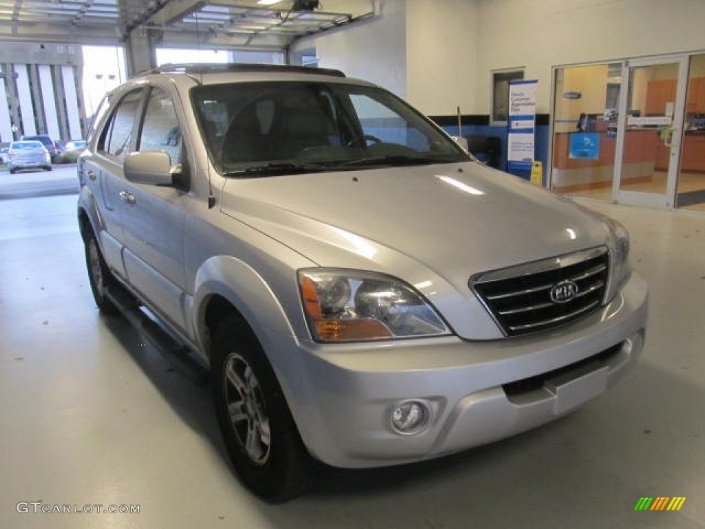 2007 Sorento EX 4WD - Silver / Gray photo #5