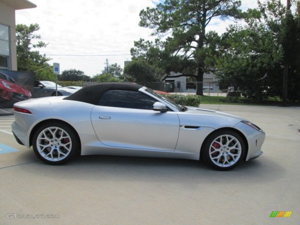 Rhodium Silver Metallic 2014 Jaguar F-TYPE S Exterior Photo #86535588