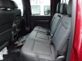 2014 Ford F350 Super Duty Platinum Black Leather Interior Rear Seat Photo