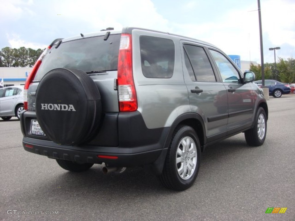 2006 CR-V EX 4WD - Silver Moss Metallic / Black photo #6