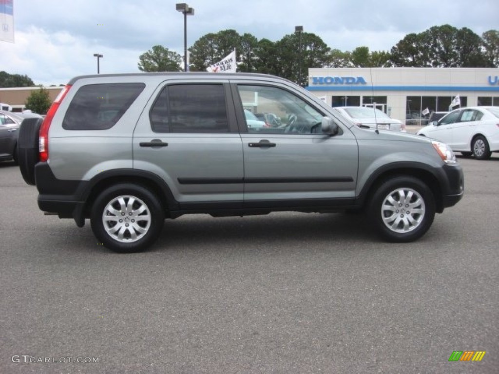 2006 CR-V EX 4WD - Silver Moss Metallic / Black photo #7