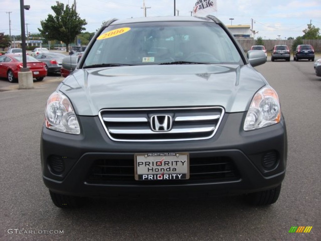 2006 CR-V EX 4WD - Silver Moss Metallic / Black photo #10