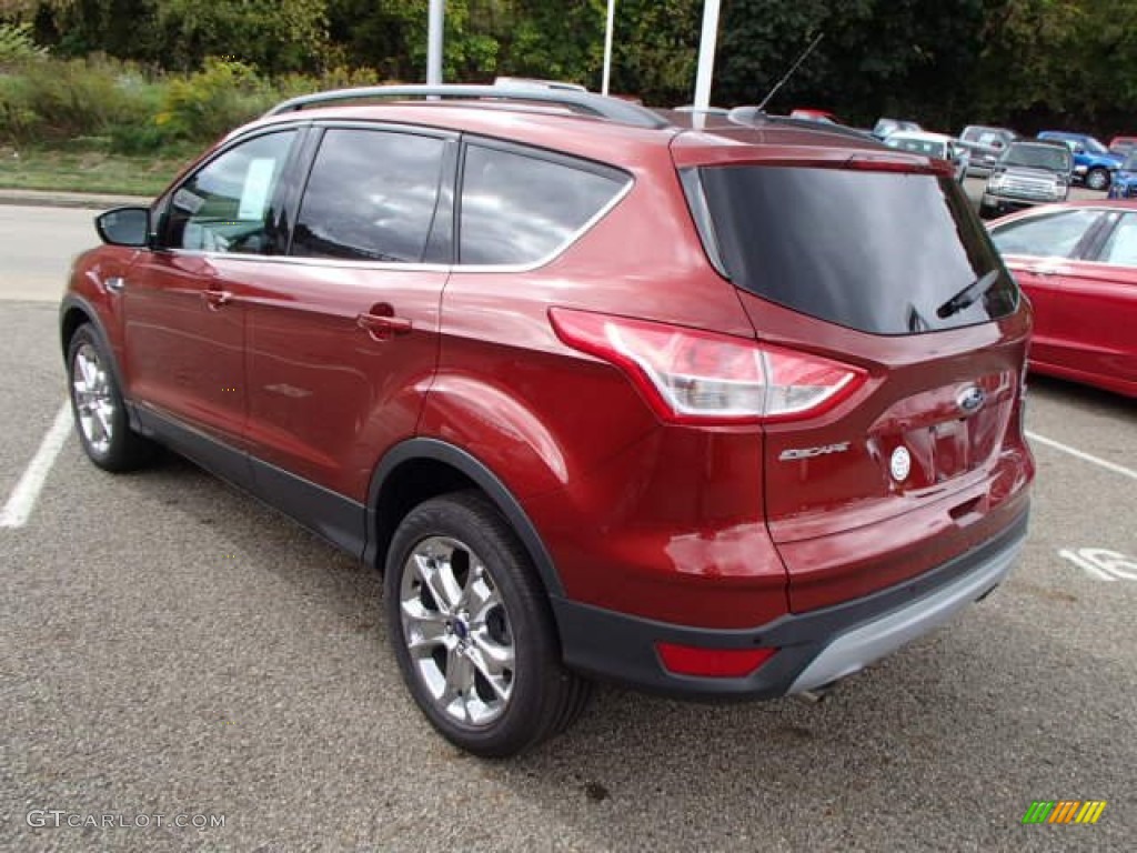 2014 Escape SE 2.0L EcoBoost 4WD - Sunset / Charcoal Black photo #6