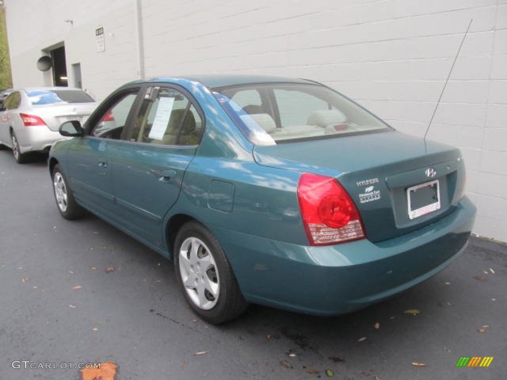 2006 Elantra GLS Sedan - Spruce Green / Beige photo #3
