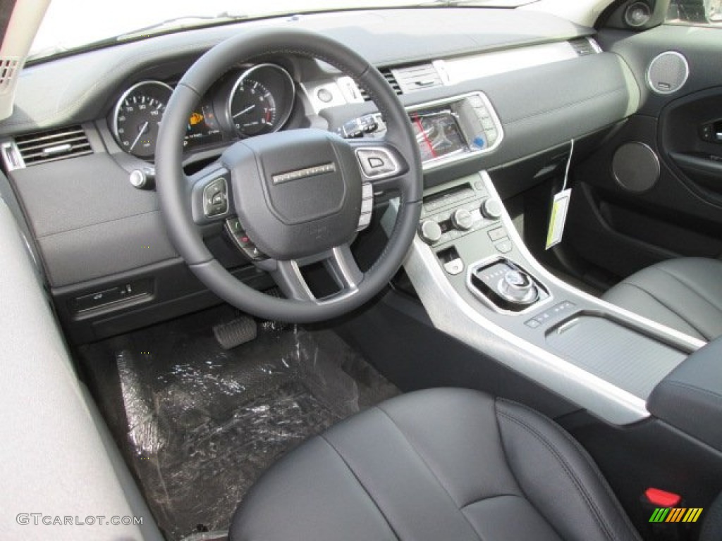 Ebony Interior 2013 Land Rover Range Rover Evoque Pure Photo #86536146