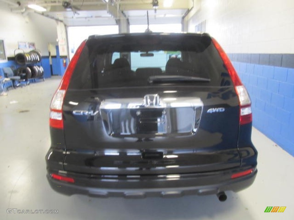 2010 CR-V EX-L AWD - Crystal Black Pearl / Black photo #4