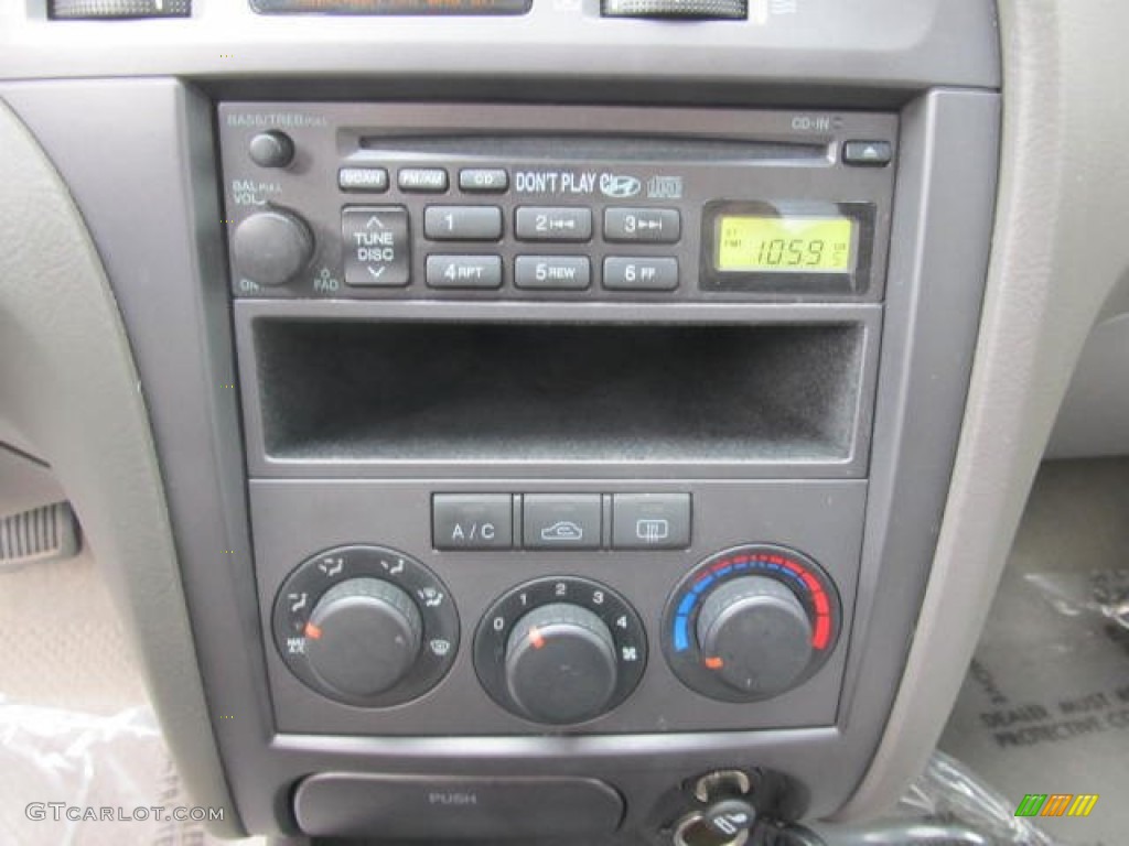 2006 Elantra GLS Sedan - Spruce Green / Beige photo #12