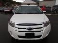 2013 White Platinum Tri-Coat Ford Edge SEL AWD  photo #2