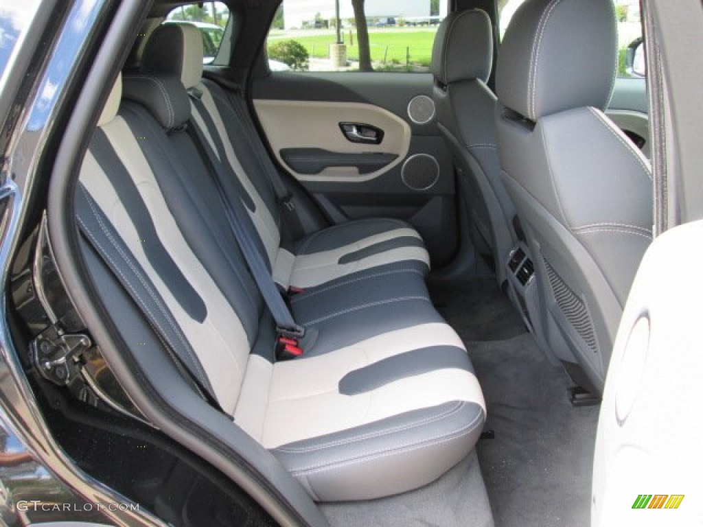 2013 Land Rover Range Rover Evoque Dynamic Rear Seat Photo #86536770