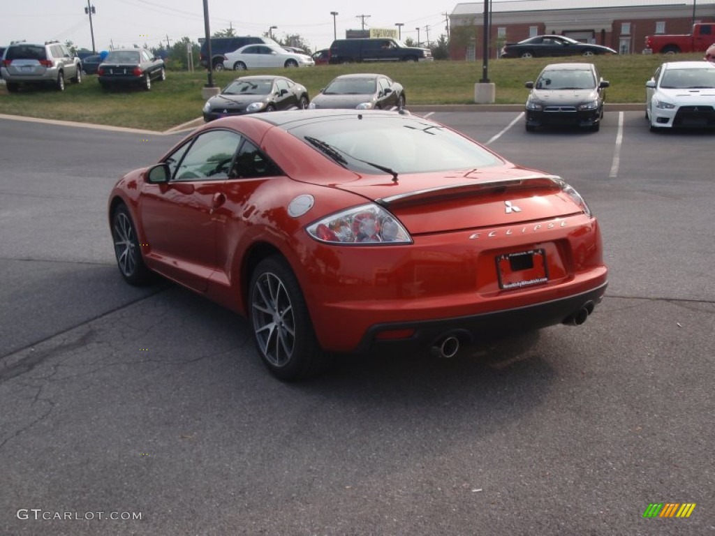 2012 Eclipse SE Coupe - Sunset Pearlescent / Dark Charcoal photo #3