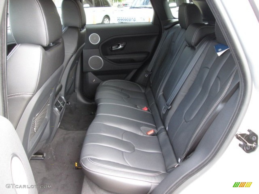 2013 Land Rover Range Rover Evoque Dynamic Rear Seat Photo #86537136