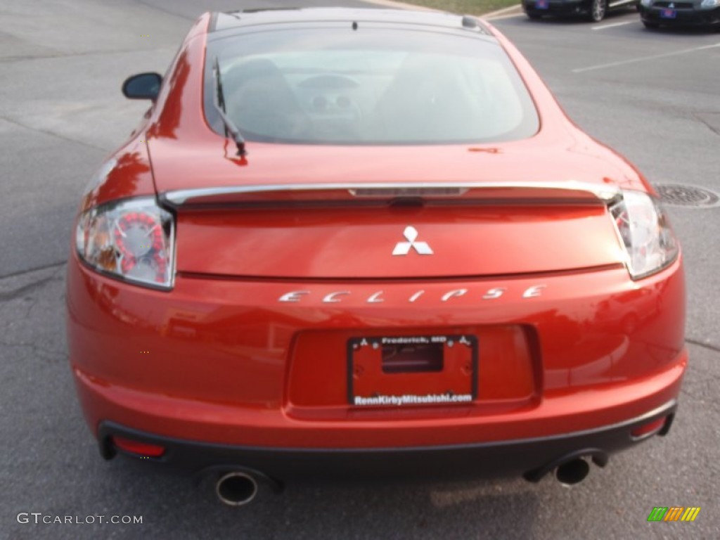 2012 Eclipse SE Coupe - Sunset Pearlescent / Dark Charcoal photo #4