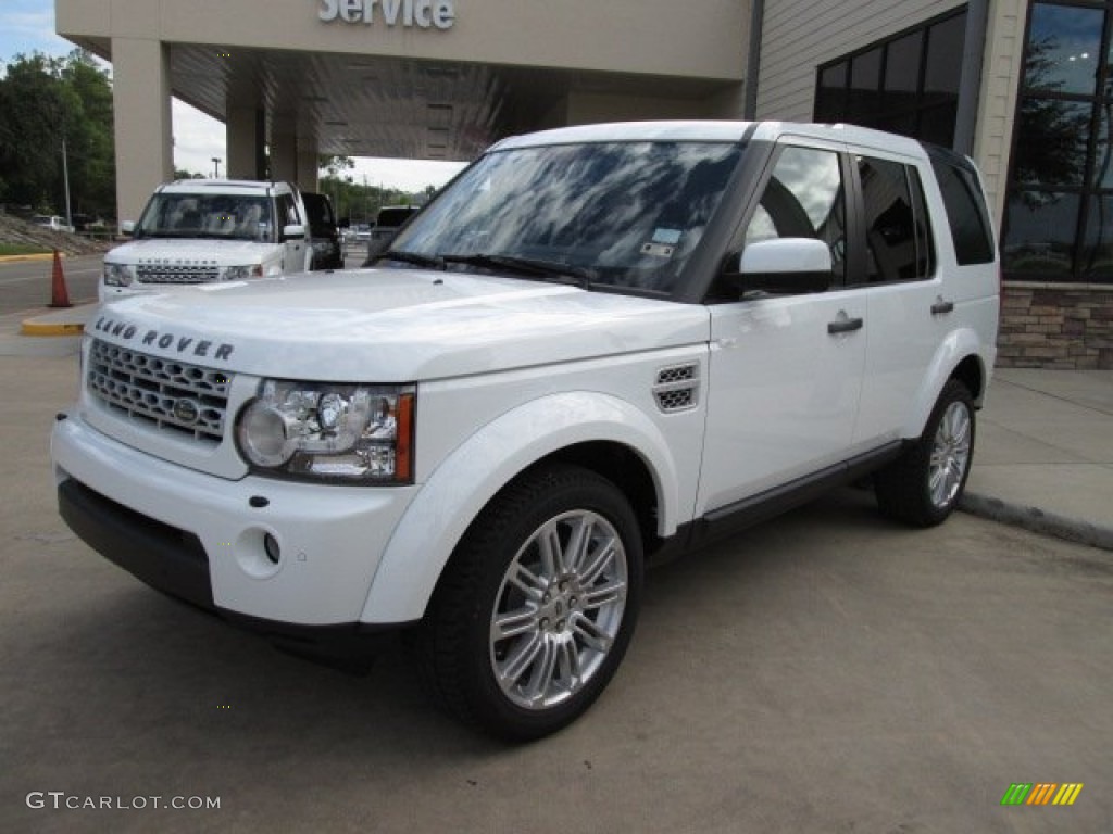 Fuji White 2013 Land Rover LR4 HSE LUX Exterior Photo #86537433