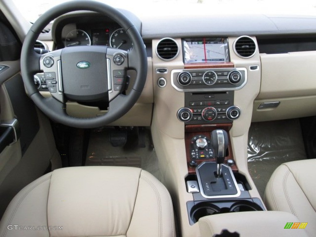 2013 Land Rover LR4 HSE LUX Almond Dashboard Photo #86537646