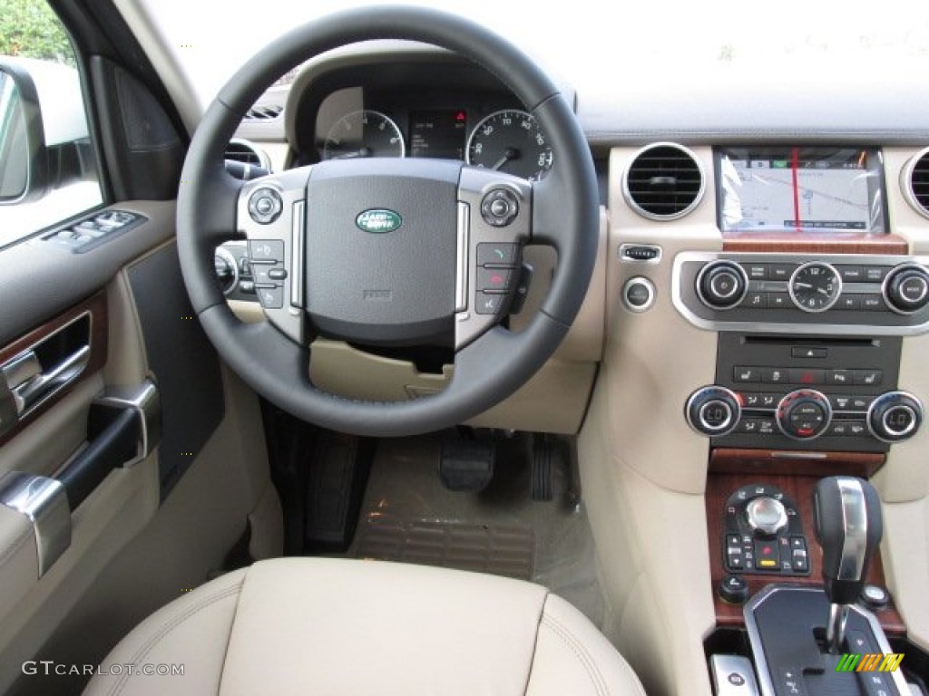 2013 Land Rover LR4 HSE LUX Almond Dashboard Photo #86537667
