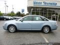 2008 Light Ice Blue Metallic Ford Taurus SEL  photo #2