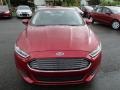 2014 Ruby Red Ford Fusion S  photo #2